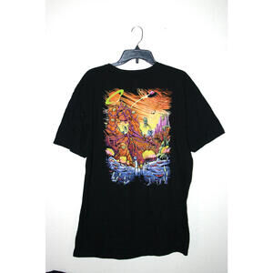 Rick and Morty Adult Swim Official Black T-Shirt Size XL